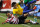 LANDOVER, MD - MAY 30: Neymar #11 of Brazil and Jermaine Jones #13 of USA collide going after the ball during an International friendly game at FedExField on May 30, 2012 in Landover, Maryland.  (Photo by Rob Carr/Getty Images)