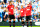 MANCHESTER, ENGLAND - SEPTEMBER 22:  (L-R)Wayne Rooney, Michael Carrick and Danny Welbeck of Manchester United look dejected during the Barclays Premier League match between Manchester City and Manchester United at the Etihad Stadium on September 22, 2013 in Manchester, England.  (Photo by Laurence Griffiths/Getty Images)