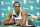 Sep 30, 2013; Waltham, MA, USA; Boston Celtics guard Rajon Rondo (9) talks to reporters during media day at the Celtics Practice Facility. Mandatory Credit: David Butler II-USA TODAY Sports