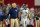 Oct 17, 2013; Phoenix, AZ, USA; Seattle Seahawks quarterback Russell Wilson (right) with head coach Pete Carroll in the second half against the Arizona Cardinals at University of Phoenix Stadium. Mandatory Credit: Mark J. Rebilas-USA TODAY Sports