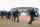 BRASILIA, BRAZIL - JUNE 15:  Security services patrol as protestors gather prior to the FIFA Confederations Cup Brazil 2013 Group A match between Brazil and Japan at National Stadium on June 15, 2013 in Brasilia, Brazil.  The protests were from groups unhappy at the amount of public money spent on the tournament and the 2014 World Cup.  (Photo by Scott Heavey/Getty Images)