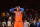 NEW YORK, NY - NOVEMBER 03: Carmelo Anthony #7 of the New York Knicks stands on court during the game against the Minnesota Timberwolves on November 3, 2013 at Madison Square Garden in New York City, New York. NOTE TO USER: User expressly acknowledges and agrees that, by downloading and or using this photograph, User is consenting to the terms and conditions of the Getty Images License Agreement. Mandatory Copyright Notice: Copyright 2013 NBAE (Photo by Jesse D. Garrabrant/NBAE via Getty Images)