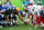HONOLULU, HI - JANUARY 27: Members of the National Football Conference line up for a kick against the American Football Conference team during the 2013 Pro Bowl at Aloha Stadium on January 27, 2013 in Honolulu, Hawaii  (Photo by Scott Cunningham/Getty Images)