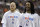 Los Angeles Lakers' Chris Kaman, left, and Jordan Hill are seen during an NBA basketball game against the Philadelphia 76ers on Friday, Feb. 7, 2014, in Philadelphia. The Lakers beat the 76ers 112-98. (AP Photo/Michael Perez)