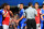 LONDON, ENGLAND - MARCH 22:  Kieran Gibbs (L) and Laurent Koscielny, Santi Cazorla of Arsenal appeal to Referee Andre Marriner after Kieran Gibbs of Arsenal  received a red card during the Barclays Premier League match between Chelsea and Arsenal at Stamford Bridge on March 22, 2014 in London, England.  (Photo by Richard Heathcote/Getty Images)