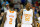 RALEIGH, NC - MARCH 23: Antonio Barton #2 and Jordan McRae #52 of the Tennessee Volunteers celebrate late in the game against the Mercer Bears during the third round of the 2014 NCAA Men's Basketball Tournament at PNC Arena on March 23, 2014 in Raleigh, North Carolina.  (Photo by Streeter Lecka/Getty Images)