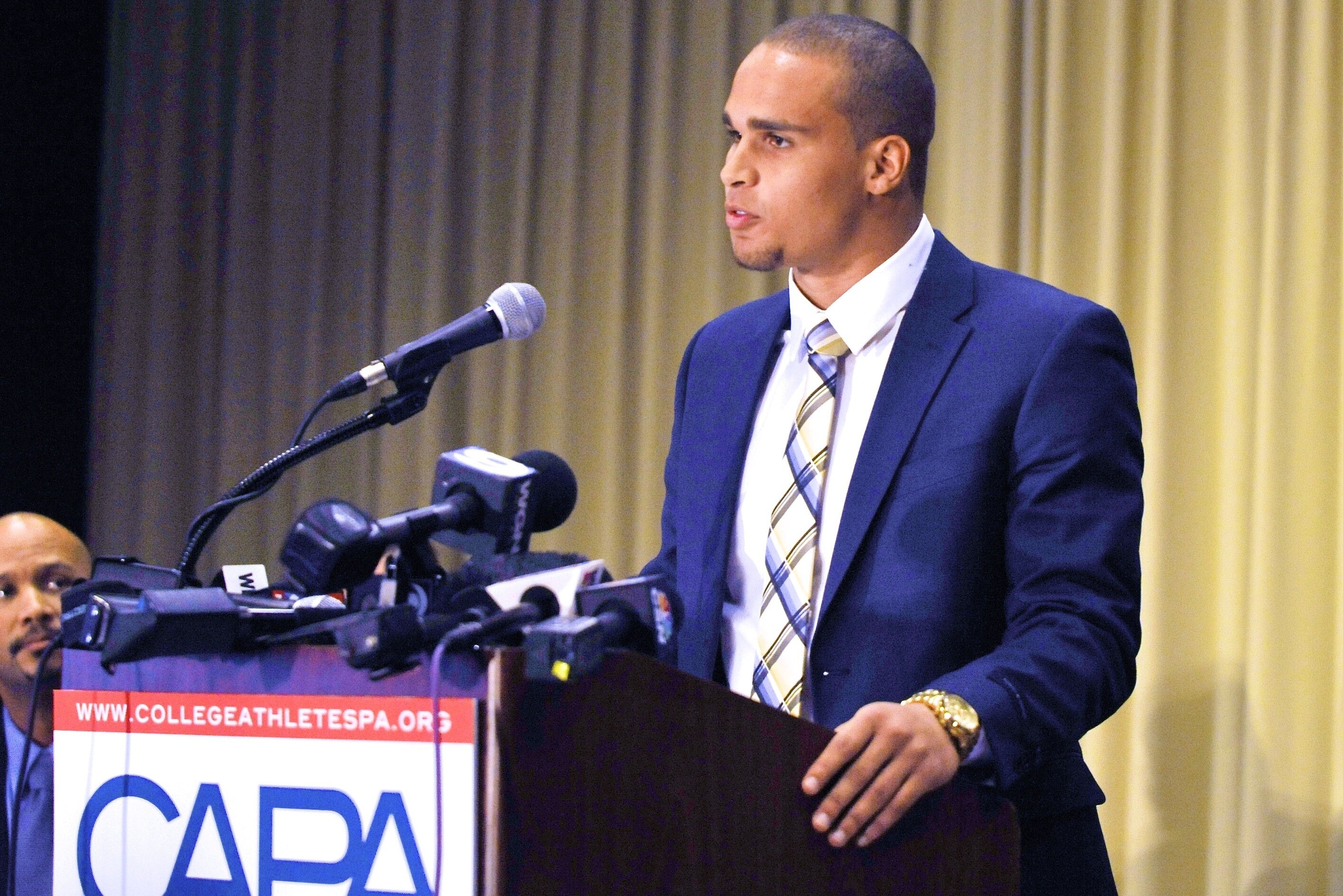 Northwestern senior running back Venric Mark is against his teammates' hopes of a union.