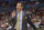 Manhattan coach Steve Masiello yells at his team during the sec on half against Louisville, in a second-round game in the NCAA college basketball tournament Thursday, March 20, 2014, in Orlando, Fla. (AP Photo/Phelan M. Ebenhack)