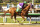 In a photo provided by Benoit Photo, California Chrome and jockey Victor Espinoza win the Santa Anita Derby horse race, Saturday, April 5, 2014, at Santa Anita in Arcadia, Calif. (AP Photo/Benoit Photo)