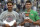 Serbia's Novak Djokovic, right, holds the winner's trophy, as Spain's Rafael Nadal holds the second placed trophy during the awarding ceremony of the Italian Open tennis tournament, in Rome, Sunday, May 18, 2014. Novak Djokovic extended his recent dominance over Rafael Nadal by rallying for a 4-6, 6-3, 6-3 victory Sunday to win the Italian Open for the third time. (AP Photo/Andrew Medichini)