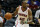 Atlanta Hawks forward Elton Brand (42) dribbles in an NBA basketball game against the Detroit Pistons in Atlanta, Tuesday, April 8, 2014. The Pistons won the game 102-95 (AP Photo/Todd Kirkland)