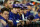 Jun 17, 2014; Omaha, NE, USA; The TCU Horned Frogs bench react to the crowd performing the wave during game eight of the 2014 College World Series against the Virginia Cavaliers at TD Ameritrade Park Omaha. Virginia defeated TCU 3-2 in 15 innings. Mandatory Credit: Steven Branscombe-USA TODAY Sports