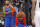 SACRAMENTO, CA - MARCH 26: Tyson Chandler #6 and Carmelo Anthony #7 of the New York Knicks in a game against the Sacramento Kings on March 26, 2014 at Sleep Train Arena in Sacramento, California. NOTE TO USER: User expressly acknowledges and agrees that, by downloading and or using this photograph, User is consenting to the terms and conditions of the Getty Images Agreement. Mandatory Copyright Notice: Copyright 2014 NBAE (Photo by Rocky Widner/NBAE via Getty Images)