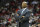 Mar 22, 2013; Houston, TX, USA; Cleveland Cavaliers head coach Byron Scott coaches against the Houston Rockets in the second quarter at the Toyota Center. Mandatory Credit: Brett Davis-USA TODAY Sports