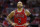 Chicago Bulls forward Carlos Boozer (5) stands on the court during a break in the action during the first half of Game 4 of an opening-round NBA basketball playoff series against the Washington Wizards in Washington, Sunday, April 27, 2014. (AP Photo/Alex Brandon)
