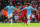 LIVERPOOL, ENGLAND - APRIL 13:  David Silva of Manchester City celebrates scoring his team's first goal with team-mate Fernandinho (L) during the Barclays Premier League match between Liverpool and Manchester City at Anfield on April 13, 2014 in Liverpool, England.  (Photo by Alex Livesey/Getty Images)