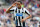 Newcastle United's Loic Remy celebrates his goal  during their English Premier League soccer match against Cardiff City at St James' Park, Newcastle, England, Saturday, May 3, 2014. (AP Photo/Scott Heppell)