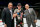 Rick Glenn (center) after winning the WSOF featherweight belt.