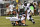 Aug 28, 2014; Philadelphia, PA, USA; Philadelphia Eagles outside linebacker Travis Long (57) sacks New York Jets quarterback Tajh Boyd (3) during the second half at Lincoln Financial Field. The Eagles won 37-7. Mandatory Credit: Derik Hamilton-USA TODAY Sports