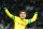 Nantes' American midfielder Alejandro Bedoya, celebrates after scoring against Marseille, during their League One soccer match, at the Velodrome Stadium, in Marseille, southern France, Friday, Dec. 6, 2013. (AP Photo/Claude Paris)