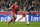 Bayern's Daniel van Buyten of Belgium gestures to Bayern goalkeeper Manuel Neuer during the German first division Bundesliga soccer match between FC Bayern Munich and Bayer 04 Leverkusen, in Munich, southern Germany, Saturday, March 15, 2014. (AP Photo/Matthias Schrader)