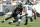 Jacksonville Jaguars Denard' Robinson is seen during an NFL football game against the Philadelphia Eagles on Sunday, Sept. 7, 2014, in Philadelphia. (AP Photo/Michael Perez)
