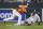 Baltimore Orioles shortstop J.J. Hardy (2) takes the throw as Kansas City Royals' Lorenzo Cain (6) steals second during the fifth inning of Game 2 of the American League baseball championship series Saturday, Oct. 11, 2014, in Baltimore. (AP Photo/Matt Slocum)
