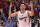 Los Angeles Clippers guard J.J. Redick celebrates after hitting a three point shot during the second half in Game 7 of an opening-round NBA basketball playoff series against the Golden State Warriors, Saturday, May 3, 2014, in Los Angeles. The Clippers won 126-121. (AP Photo/Mark J. Terrill)