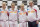 Shamil Tarpischev stands with members of the 2013 Russian Fed Cup team
