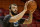 Nov 8, 2014; Miami, FL, USA; Minnesota Timberwolves center Nikola Pekovic (14) warms up before a game against the Miami Heat at American Airlines Arena. Mandatory Credit: Steve Mitchell-USA TODAY Sports