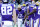 Minnesota Vikings wide receiver Charles Johnson (12) is greeted by teammates while walking onto the field before an NFL football game against the Carolina Panthers, Sunday, Nov. 30, 2014, in Minneapolis. (AP Photo/Jim Mone)
