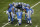 The Detroit Lions huddle during the first half of an NFL football game against the Minnesota Vikings at Ford Field in Detroit, Sunday, Dec. 14, 2014. (AP Photo/Paul Sancya)