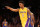 LOS ANGELES, CA - DECEMBER 23:  Nick Young #0 of the Los Angeles Lakers points to a teammate after making a three point shot against the Golden State Warriors at Staples Center on December 23, 2014 in Los Angeles, California.  NOTE TO USER: User expressly acknowledges and agrees that, by downloading and or using this photograph, User is consenting to the terms and conditions of the Getty Images License Agreement.  (Photo by Stephen Dunn/Getty Images)