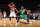 WASHINGTON, DC - DECEMBER 27: Jeff Green #8 of the Boston Celtics looks to move the ball against Paul Pierce #34 of the Washington Wizards during the game on December 27, 2014 at Verizon Center in Washington, District of Columbia. NOTE TO USER: User expressly acknowledges and agrees that, by downloading and or using this Photograph, user is consenting to the terms and conditions of the Getty Images License Agreement. Mandatory Copyright Notice: Copyright 2014 NBAE (Photo by Ned Dishman/NBAE via Getty Images)