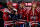 WASHINGTON, DC - JANUARY 01: Alex Ovechkin #8 of the Washington Capitals congratulates Troy Brouwer #20 of the Washington Capitals after his game winning third period goal during the 2015 NHL Winter Classic against the Chicago Blackhawks at Nationals Park on January 1, 2015 in Washington, DC.  (Photo by Rob Carr/Getty Images)