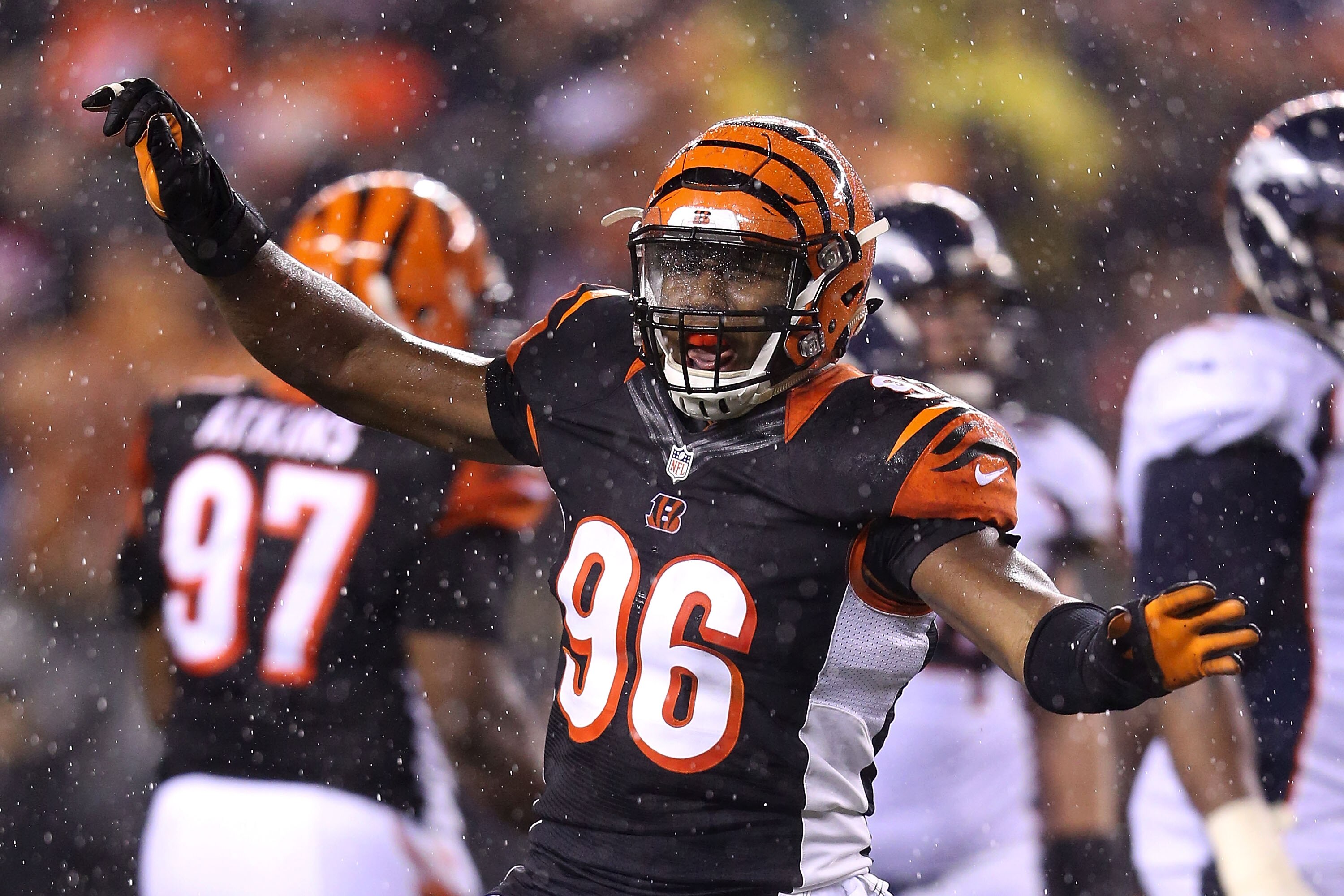 Carlos Dunlap was the Bengals' sack leader in 2014. The bad news? He had only eight on the year.