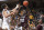 Mississippi State's Gavin Ware (20) fights for a rebound against Missouri's D'Angelo Allen (5) and Missouri's Keanau Post, left, during the second half of an NCAA college basketball game Saturday, Feb. 14, 2015, in Columbia, Mo. Mississippi State game 77-74. (AP Photo/L.G. Patterson)
