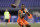 Alabama wide receiver Amari Cooper runs a drill at the NFL football scouting combine in Indianapolis, Saturday, Feb. 21, 2015. (AP Photo/David J. Phillip)
