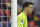 Arsenal’s Wojciech Szczesny looks across the pitch during the English FA Cup semifinal soccer match between Arsenal and Reading at Wembley Stadium in London, Saturday, April 18, 2015. (AP Photo/Tim Ireland)