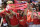 Manchester United fans cheer before an International Champions Cup soccer match between Manchester United and FC Barcelona in Santa Clara, Calif., Saturday, July 25, 2015. (AP Photo/Jeff Chiu)