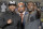 Boxers, Floyd Mayweather, Jr., left, and Andre Berto, right, pose for a photo at a news conference in Los Angeles on Thursday, Aug. 6, 2015. Mayweather Promotions, CEO Leonard Ellerbe, middle. Mayweather says Berto is a worthy opponent for the final fight of his perfect career. Three months after Mayweather dominated Manny Pacquiao in the most lucrative fight in boxing history, he began the difficult business of promoting his pay-per-view bout with Berto with a news conference in downtown Los Angeles. (AP Photo/Nick Ut)