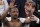 Roy Jones Jr. of the US gestures after he was knocked out by Russia's Denis Lebedev during their fight at the Megasport Arena in Moscow, Russia, Saturday, May 21, 2011. Denis Lebedev knocked out Roy Jones Jr. in the last seconds of the final round of their cruiserweight fight in Moscow on Saturday. (AP Photo/Sergey Ponomarev)