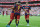 BILBAO, SPAIN - AUGUST 23:  Luis Suarez of FC Barcelona celebrates with Lionel Messi and Sergi Roberto after scoring Barcelona opening goal during the La Liga match between Athletic Club and FC Barcelona at San Mames Stadium on August 23, 2015 in Bilbao, Spain.  (Photo by Denis Doyle/Getty Images)