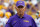 LSU offensive coordinator Cam Cameron reacts before an NCAA college football game in Baton Rouge, La., Saturday, September 6, 2014. (AP Photo/Jonathan Bachman)