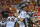 Denver Broncos quarterback Peyton Manning (18) throws a pass to wide receiver Emmanuel Sanders in the third quarter of an NFL football game against the Kansas City Chiefs in Kansas City, Mo., Thursday, Sept. 17, 2015. Manning reached a milestone of 70,000 career passing yards with the throw. (AP Photo/Ed Zurga)