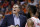 Houston Rockets head coach Kevin McHale, left, talks to his players, including James Harden (13), during a timeout in the second half of an NBA basketball game against the Phoenix Suns Friday, Jan. 23, 2015, in Phoenix.  The Rockets defeated the Suns 113-111. (AP Photo/Ross D. Franklin)