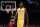 Los Angeles Lakers' Julius Randle walks on the court during the first half of an NBA preseason basketball game against the Portland Trail Blazers, Monday, Oct. 19, 2015, in Los Angeles. (AP Photo/Jae C. Hong)