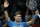 Novak Djokovic of Serbia celebrates after defeating Tomas Berdych of the Czech Republic in their singles tennis match at the ATP World Tour Finals at the O2 Arena in London, Thursday, Nov. 19, 2015. (AP Photo/Alastair Grant)