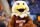 GREENSBORO, NC - MARCH 15: The mascot of the Boston College Eagles performs during a game against the Miami Hurricanes during the quarterfinals of the 2013 Men's ACC Tournament at the Greensboro Coliseum on March 15, 2013 in Greensboro, North Carolina. Miami defeated Boston College 69-58. (Photo by Lance King/Getty Images)