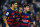 BARCELONA, SPAIN - NOVEMBER 28:  Neymar (C) of FC Barcelona celebrates with his teammates Luis Suarez (L) and Lionel Messi of FC Barcelonaa after scoring his team's third goal of FC Barcelonaduring the La Liga match between FC Barcelona and Real Sociedad de Futbol at Camp Nou on November 28, 2015 in Barcelona, Spain.  (Photo by David Ramos/Getty Images)